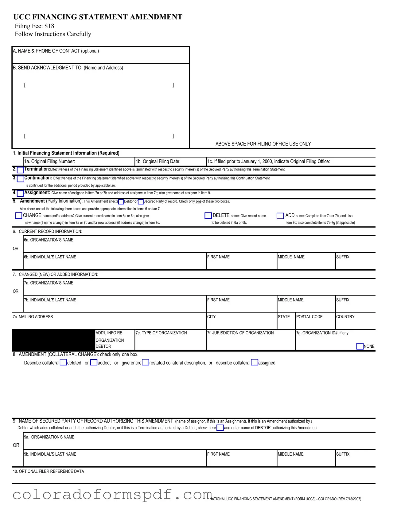 Get Colorado Ucc3 Form