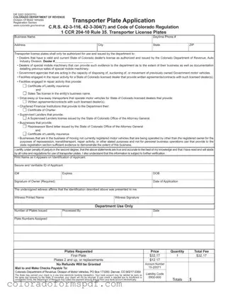 Get Colorado Dr 2222 Form