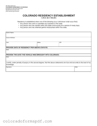 Get Colorado Dr 2504 Form
